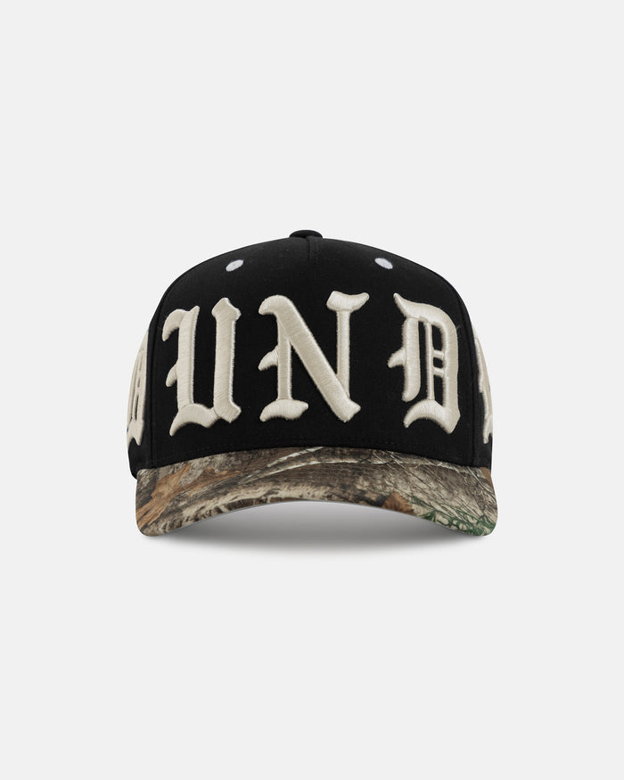 Basics UND High Crown Cap Black/Camo