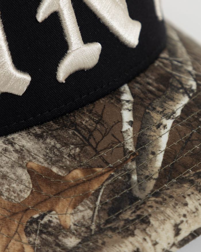 Basics UND High Crown Cap Black/Camo