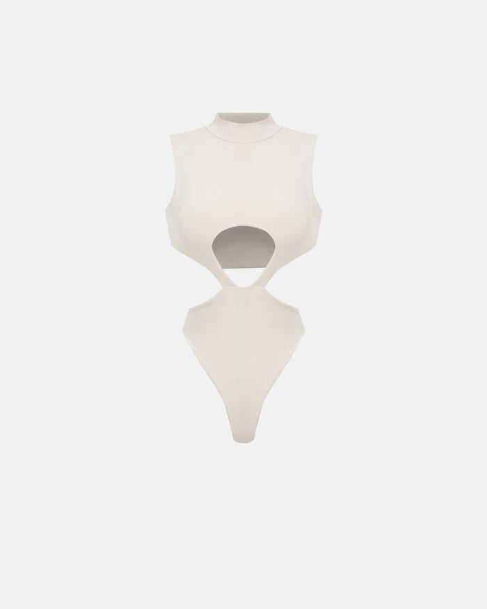 Basics Underboob Bodysuit Cream