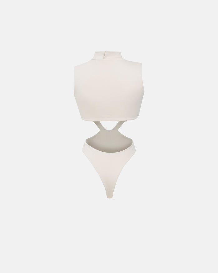 Basics Underboob Bodysuit Cream