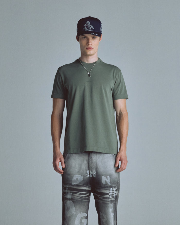 Basics Undergold Company Regular Fit Tshirt Olive Green