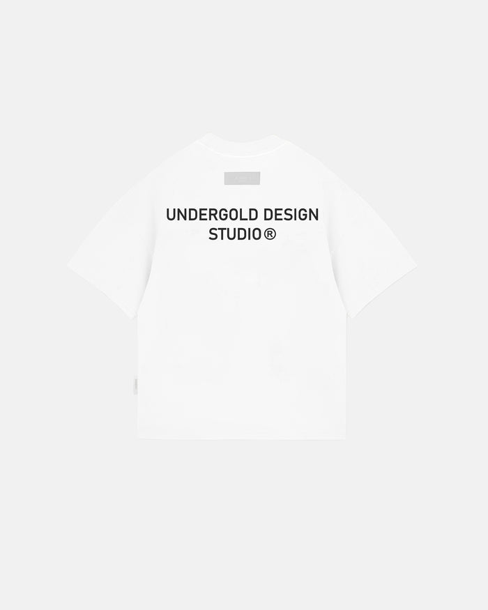 Basics Undergold Design Studio Boxy T-shirt White