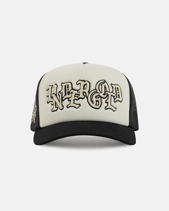 Basics UNDERGOLD Goth Trucker Cap Black/Cream