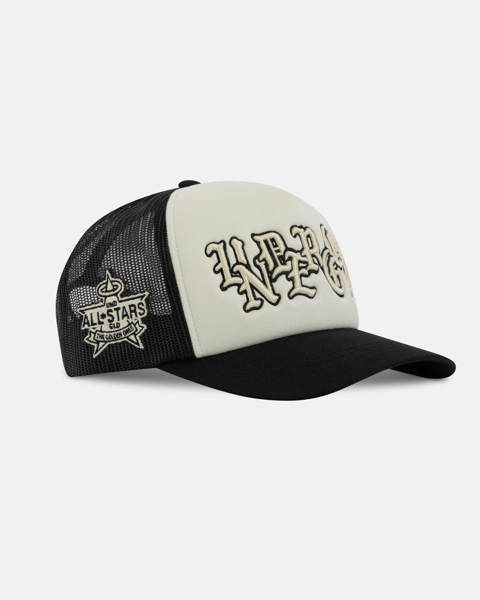 Basics UNDERGOLD Goth Trucker Cap Black/Cream