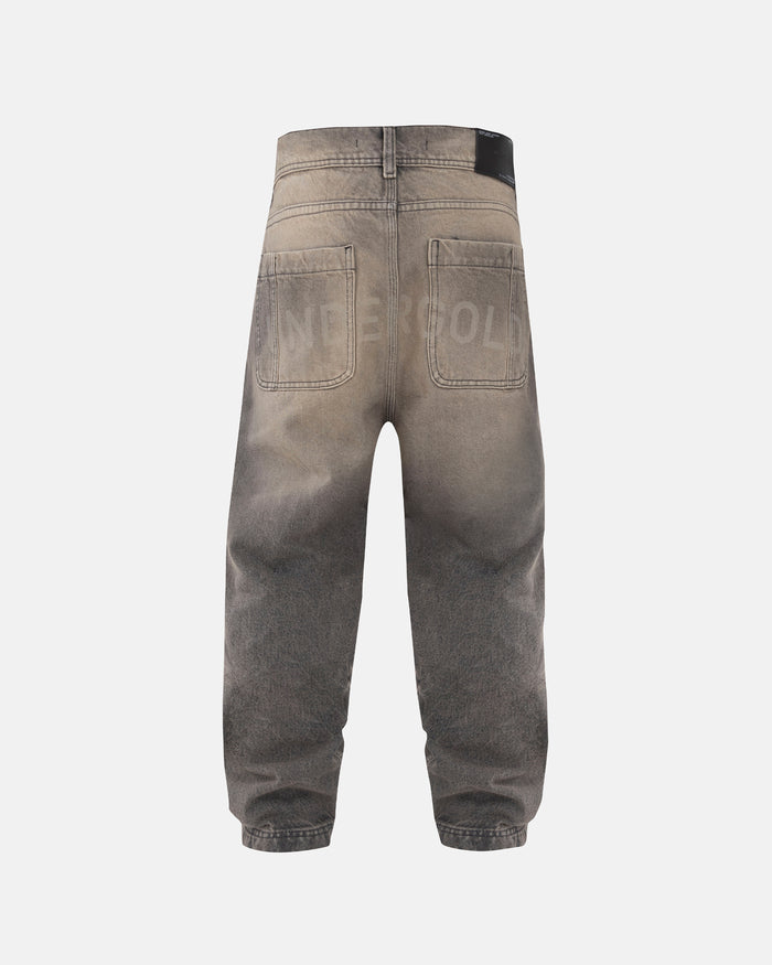 Basics UNDERGOLD Regular Jean Dirty Black