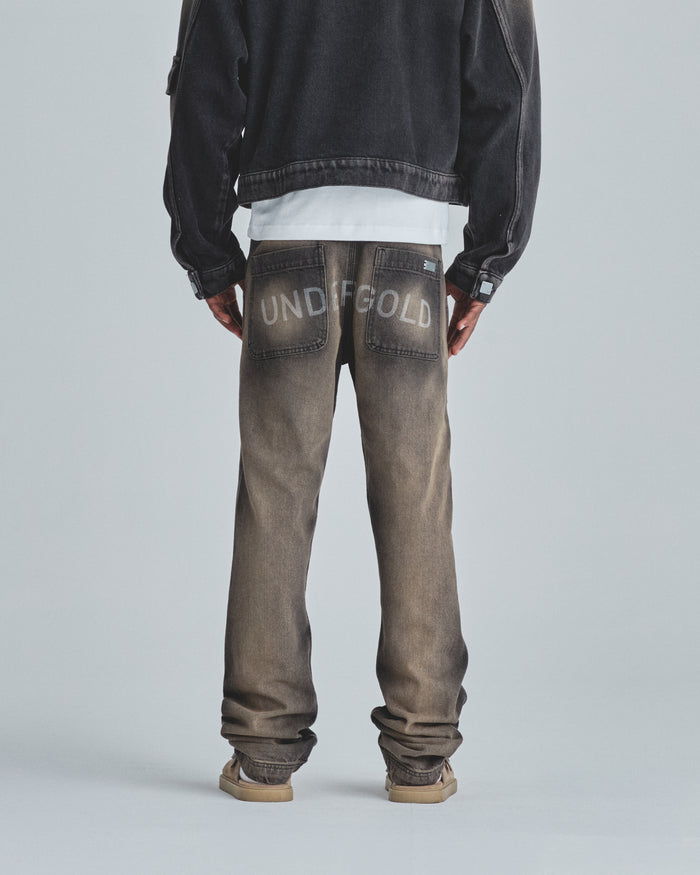 Basics UNDERGOLD Regular Jean Dirty Black