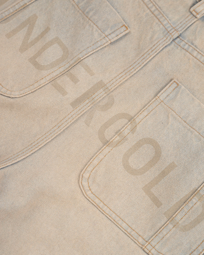 Basics UNDERGOLD Regular Jean Dirty Blue