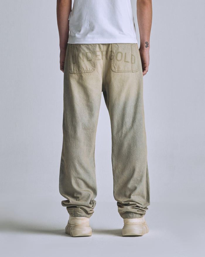 Basics UNDERGOLD Regular Jean Dirty Blue
