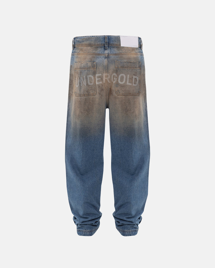 Basics UNDERGOLD Regular Jean Mechanic Blue