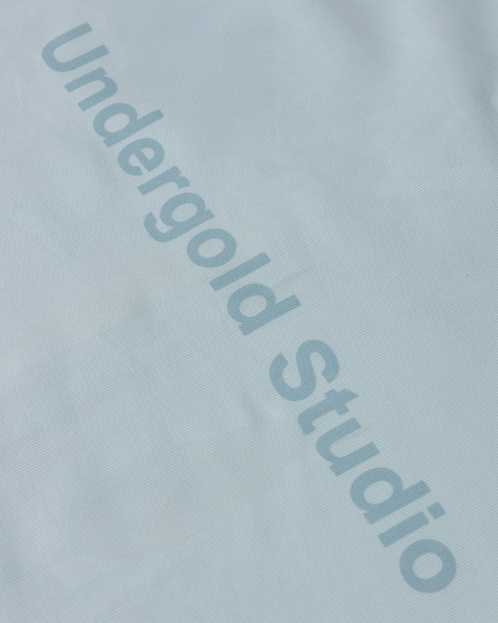Basics Undergold Studio Boxy Fit Shirt Light Blue