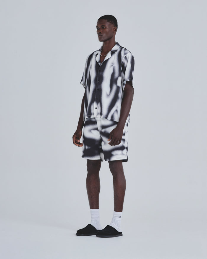 Basics Undergold Studio Silk Shirt Blur Pattern