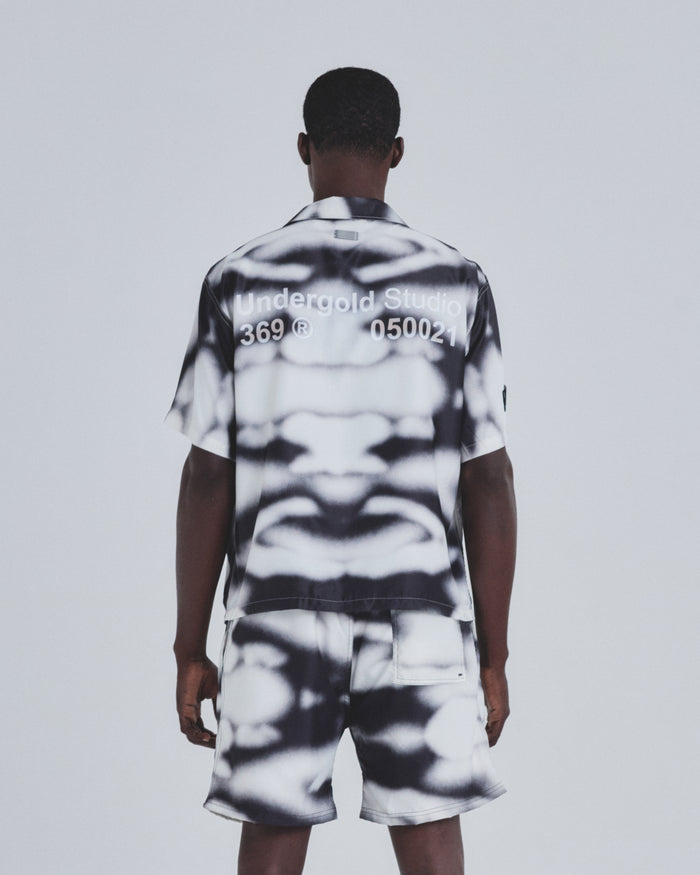 Basics Undergold Studio Silk Shirt Blur Pattern