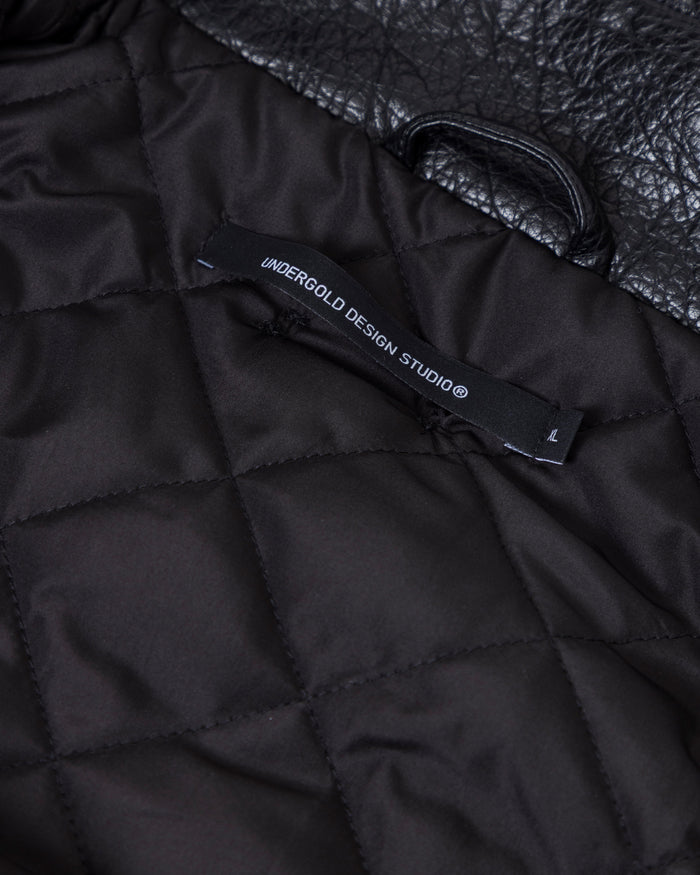 Basics UNDGLD Elastic-hem Bomber Jacket Black