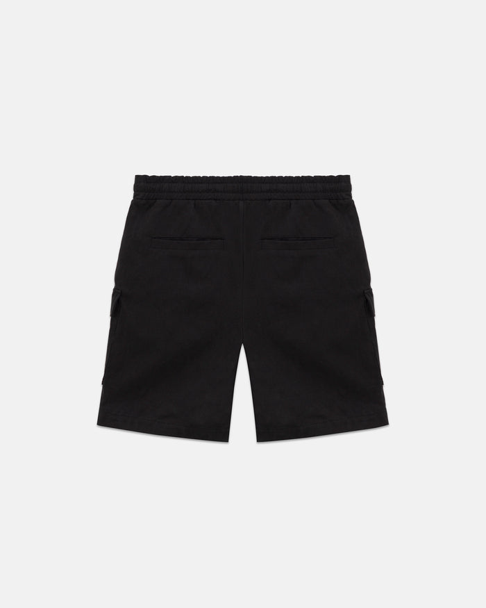 Basics Utility Zippered Shorts Black