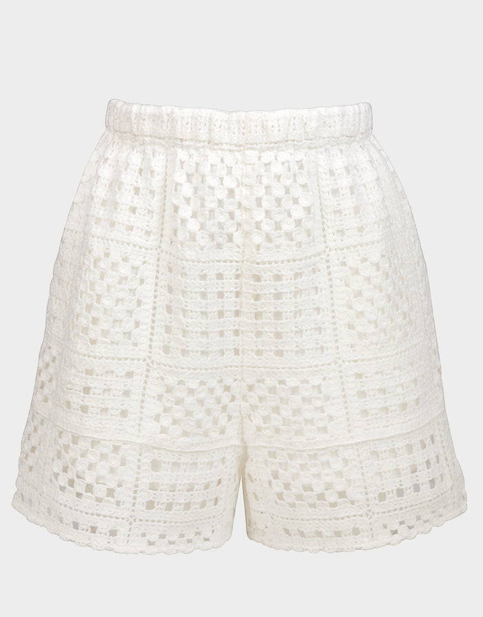Beach Shorts - Natural White - Simply Beach UK