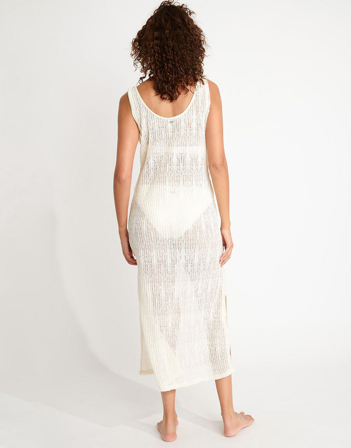 Banana Moon Beachsoul Tupai Midi Dress - Ecru - Simply Beach UK