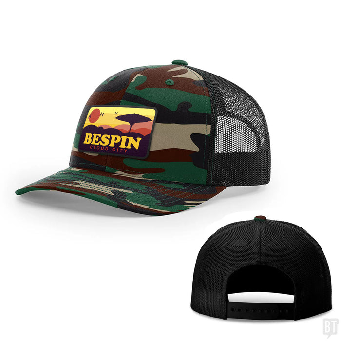 Snapback / Green Camo and Black / One Size