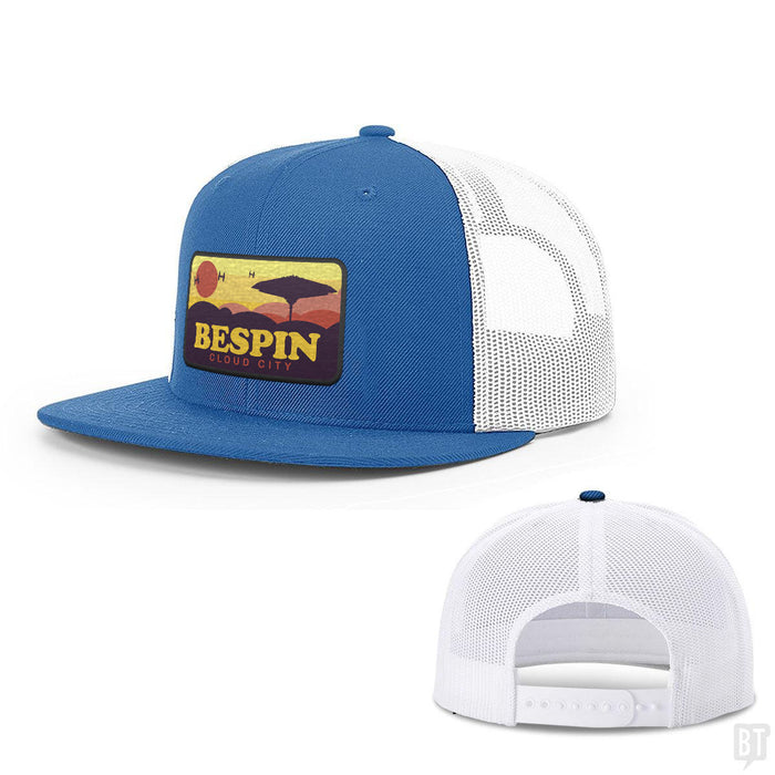 Snapback Flatbill / Royal Blue and White / One Size