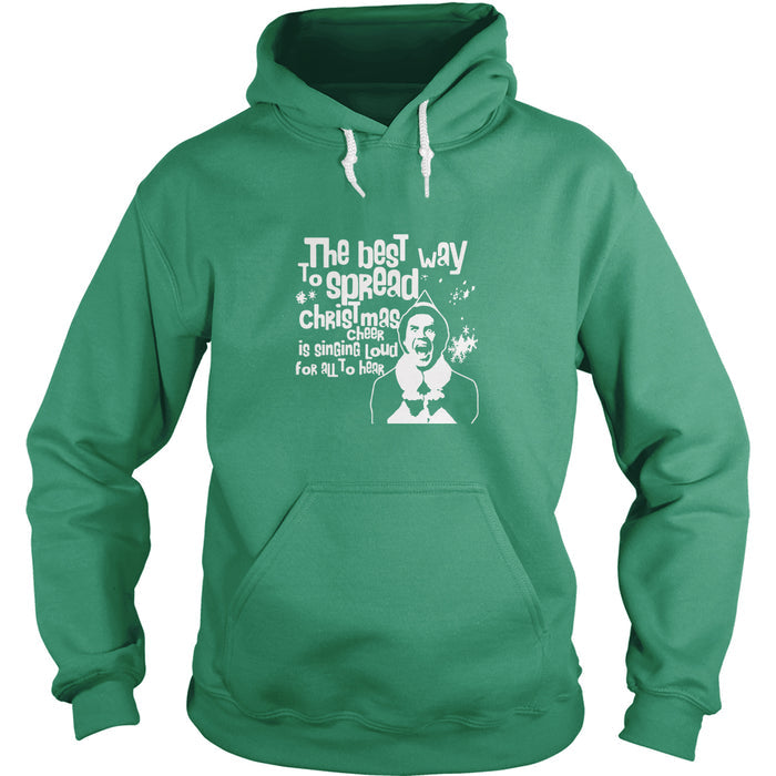 Best Way To Spread Christmas Cheer Is Singing Loud - BustedTees.com