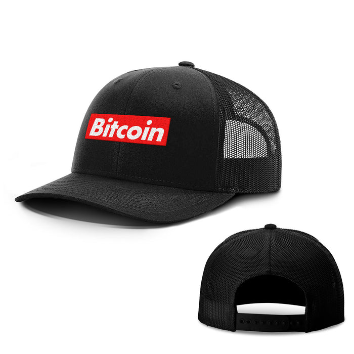 Bitcoin Red Hats - BustedTees.com