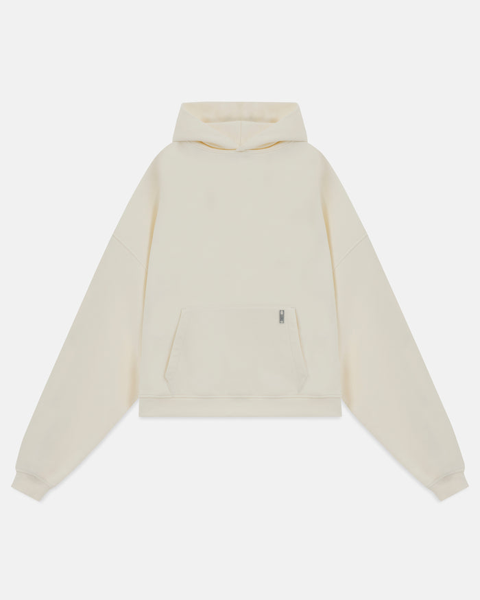 Blanks Boxy Fit Hoodie Cream
