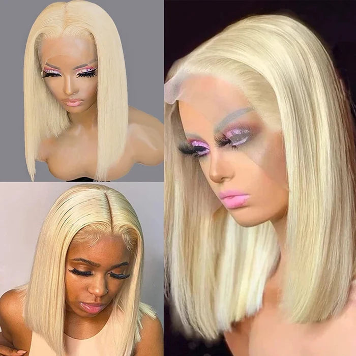 Blonde Straight Bob Wig