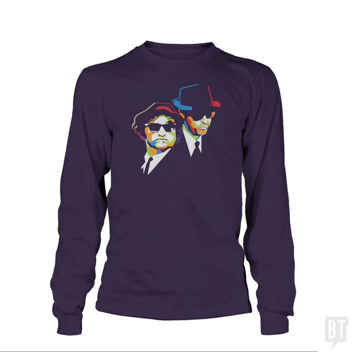 Blues Brothers Cubism Long Sleeve