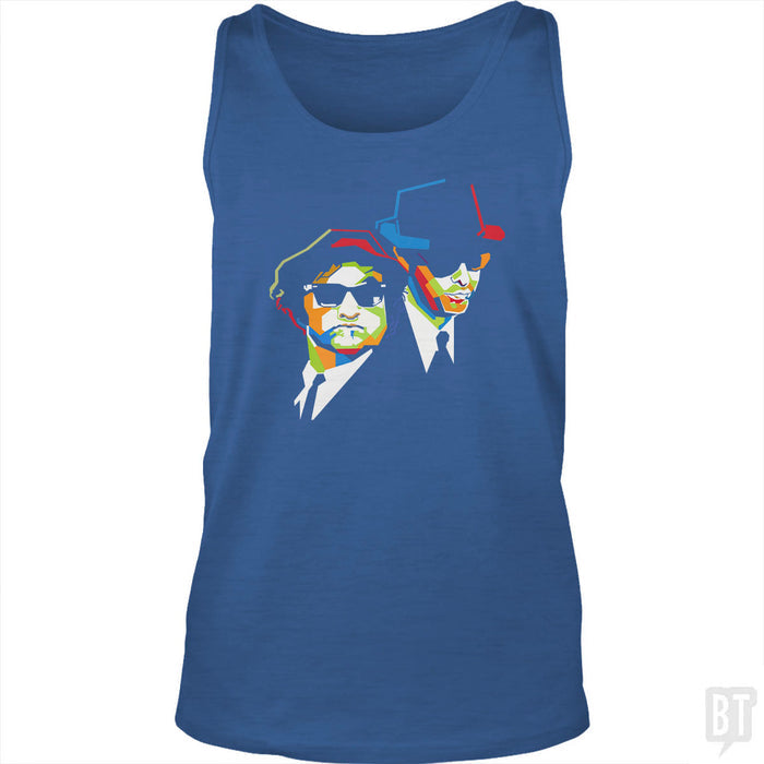 Blues Brothers Cubism Tank Top