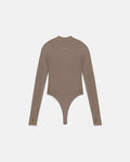Body Line Undergold Studio Turtleneck Bodysuit Brown