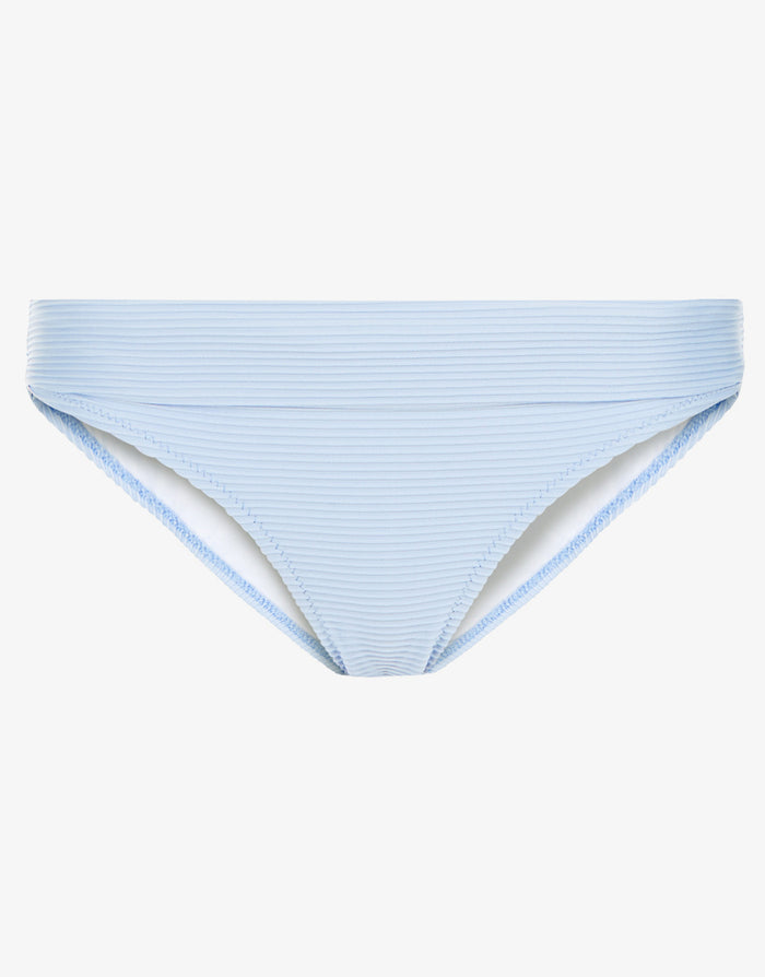Bora Bora Fold Over Bikini Pant - Light Blue - Simply Beach UK