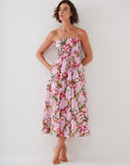 Maryan Mehlhorn Botanique Dress - Tangy Pink - Simply Beach UK