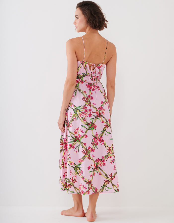 Maryan Mehlhorn Botanique Dress - Tangy Pink - Simply Beach UK