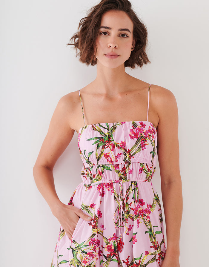 Maryan Mehlhorn Botanique Dress - Tangy Pink - Simply Beach UK