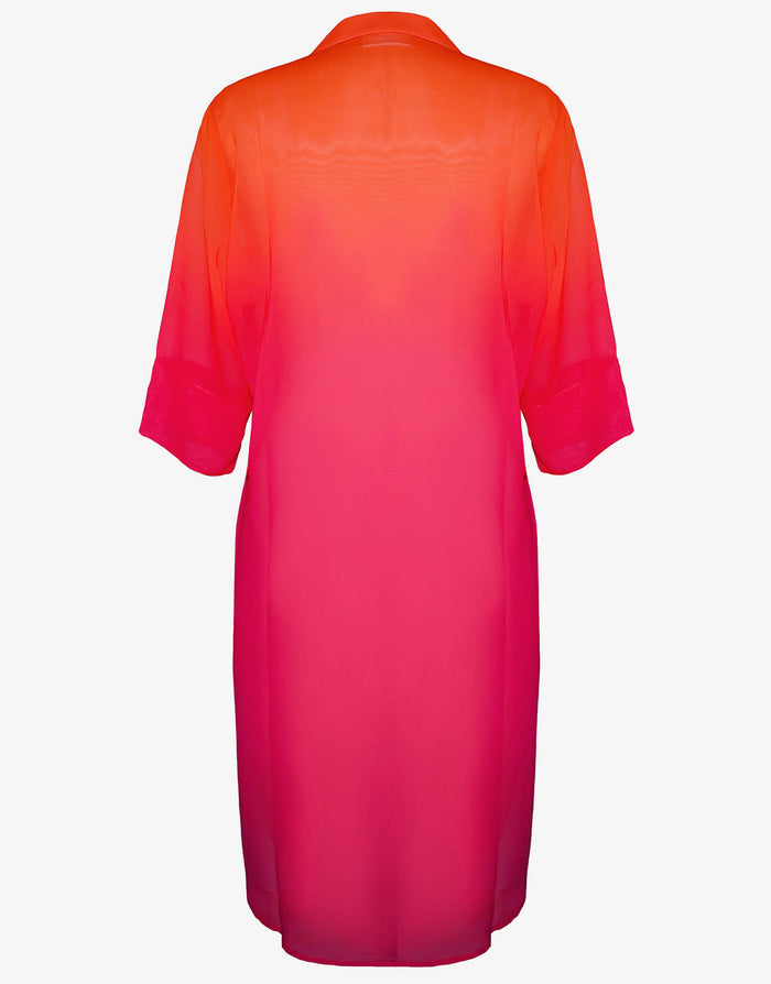 Brasil Beach Shirt - Pink Ombre - Simply Beach UK