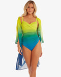 Roidal Brasil Midi Beach Shirt - Lima - Simply Beach UK