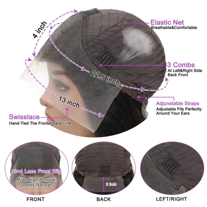 Brazilian Body Wave Lace Front Wig