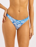 Seafolly C Shells Reversible Hipster Bikini Pant - Sapphire - Simply Beach UK