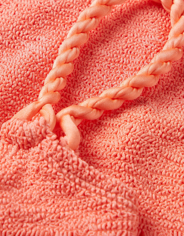 Camille Swimsuit - Metallic Coral