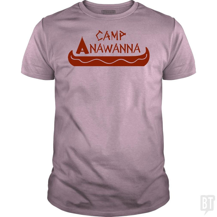 SunFrog-Busted BustedTees Classic Guys / Unisex Tee / Light Pink / S Camp Anawanna