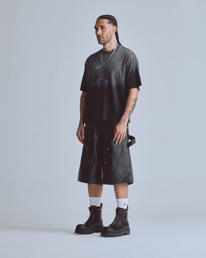Capsule Forever Boxy Fit Tshirt Midnight Black