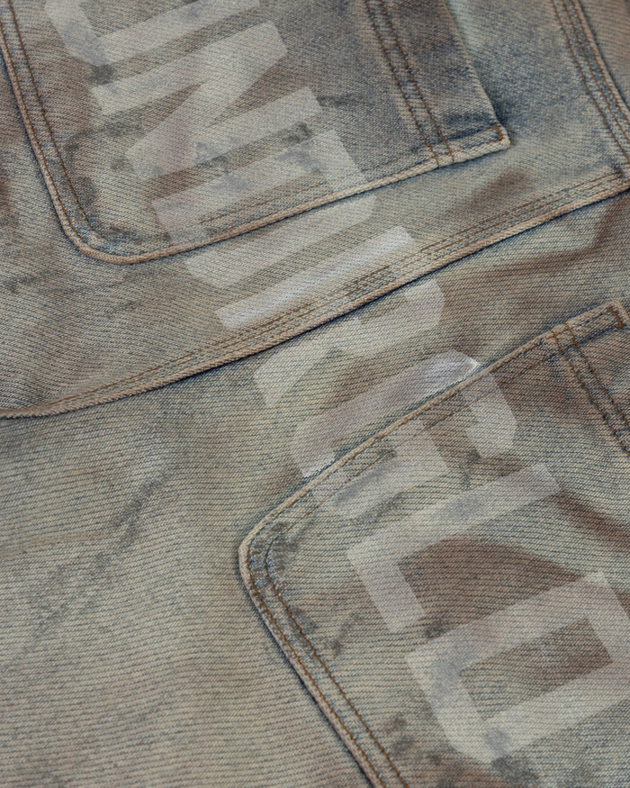 Capsule UNDRGLD Wide Jeans Dirty Blue