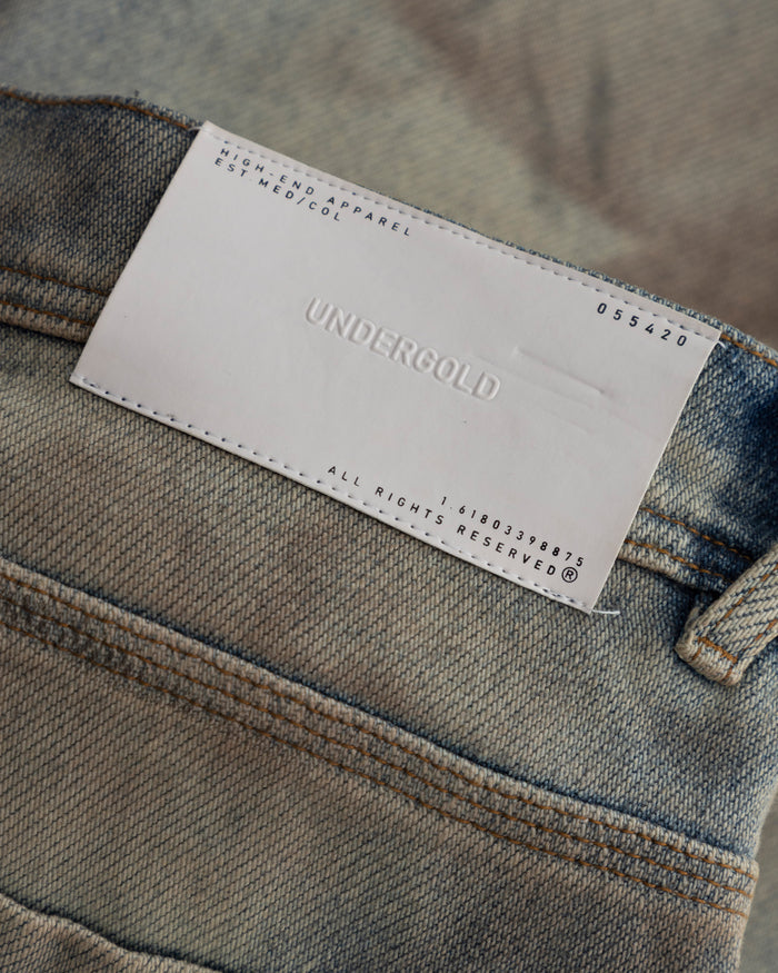 Capsule UNDRGLD Wide Jeans Dirty Blue