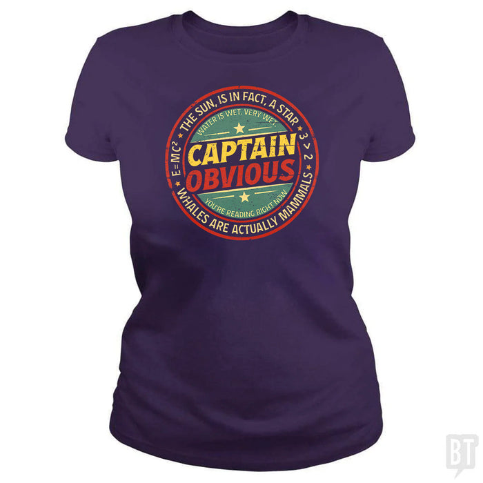 Classic Ladies Tee / Purple / S