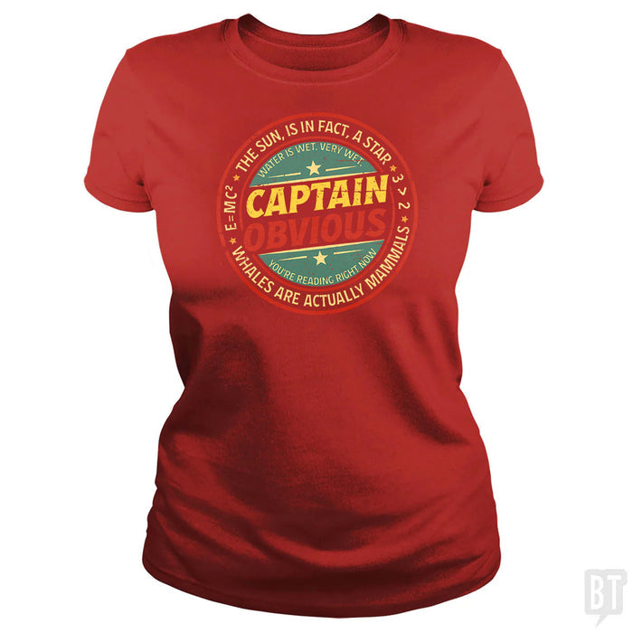 Classic Ladies Tee / Red / S
