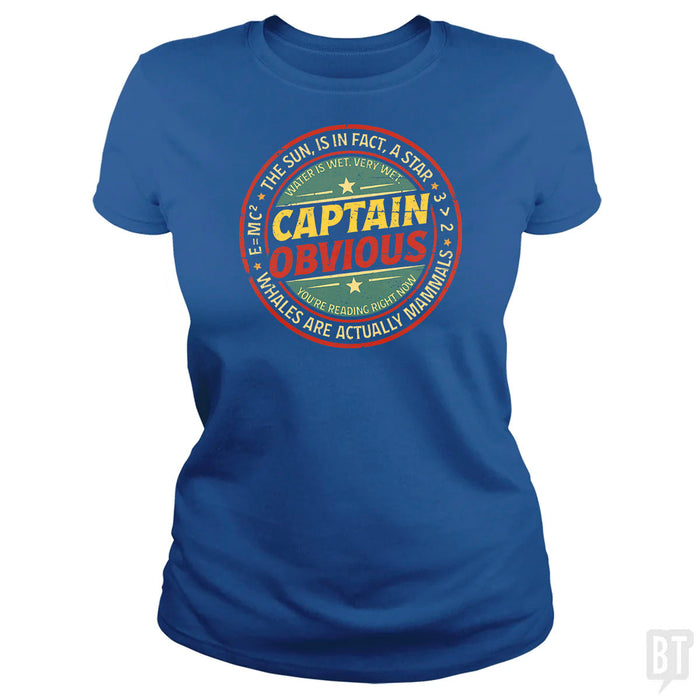 Classic Ladies Tee / Royal Blue / S