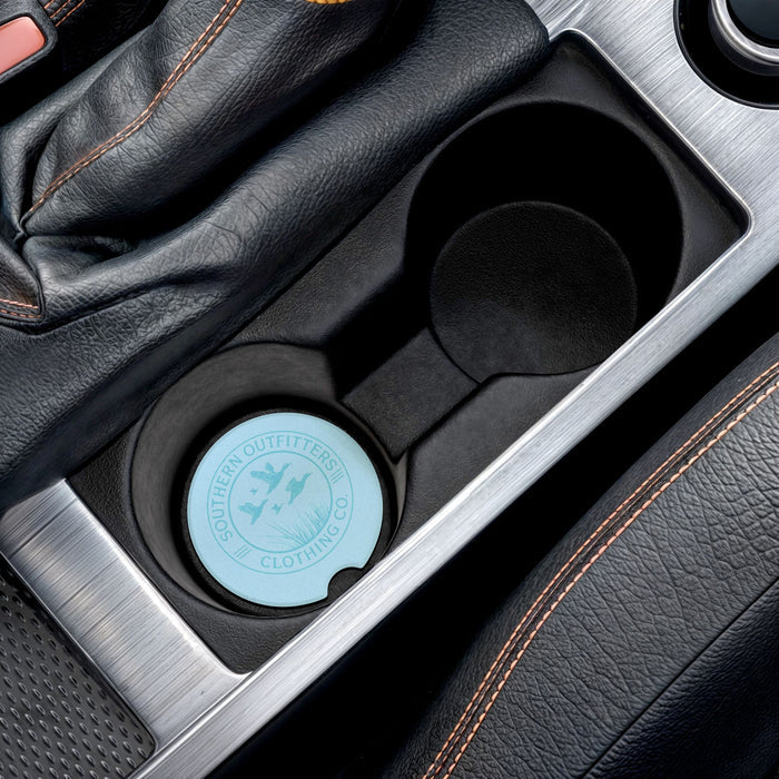 Car Coaster — Soapstone Southern Outfitters Logo Absorbent Cup Holder Protector