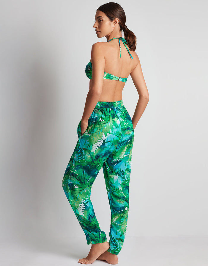 Lauren Ralph Lauren Cartago Palms Poolside Pant - Multi - Simply Beach UK