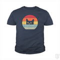 Cat Retro Style Kids Shirt