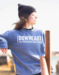 Classic Logo Crewneck (Blue Jean)