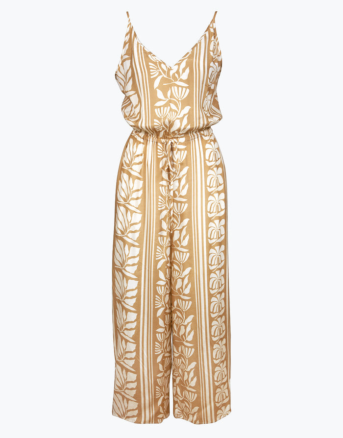 Watercult Coastal Bohemia Jumpsuit - Sand Cotton - Simply Beach UK